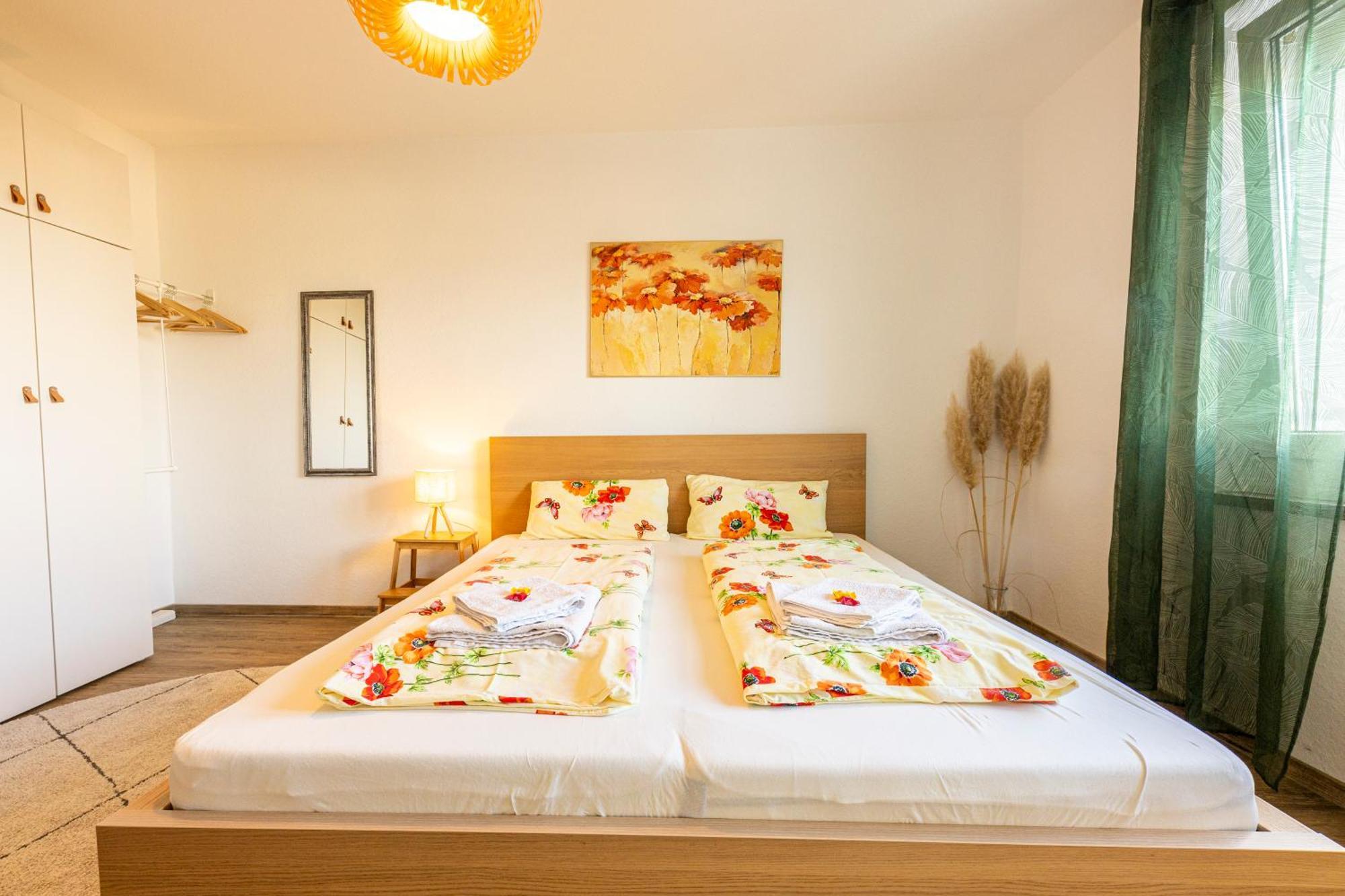Modernes 2-Zimmer-Apartment Mit Balkon Und Netflix Jena Exteriör bild