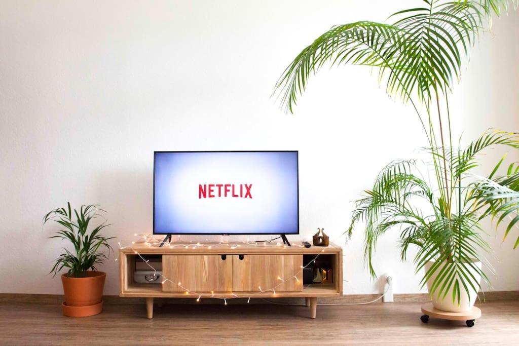 Modernes 2-Zimmer-Apartment Mit Balkon Und Netflix Jena Exteriör bild