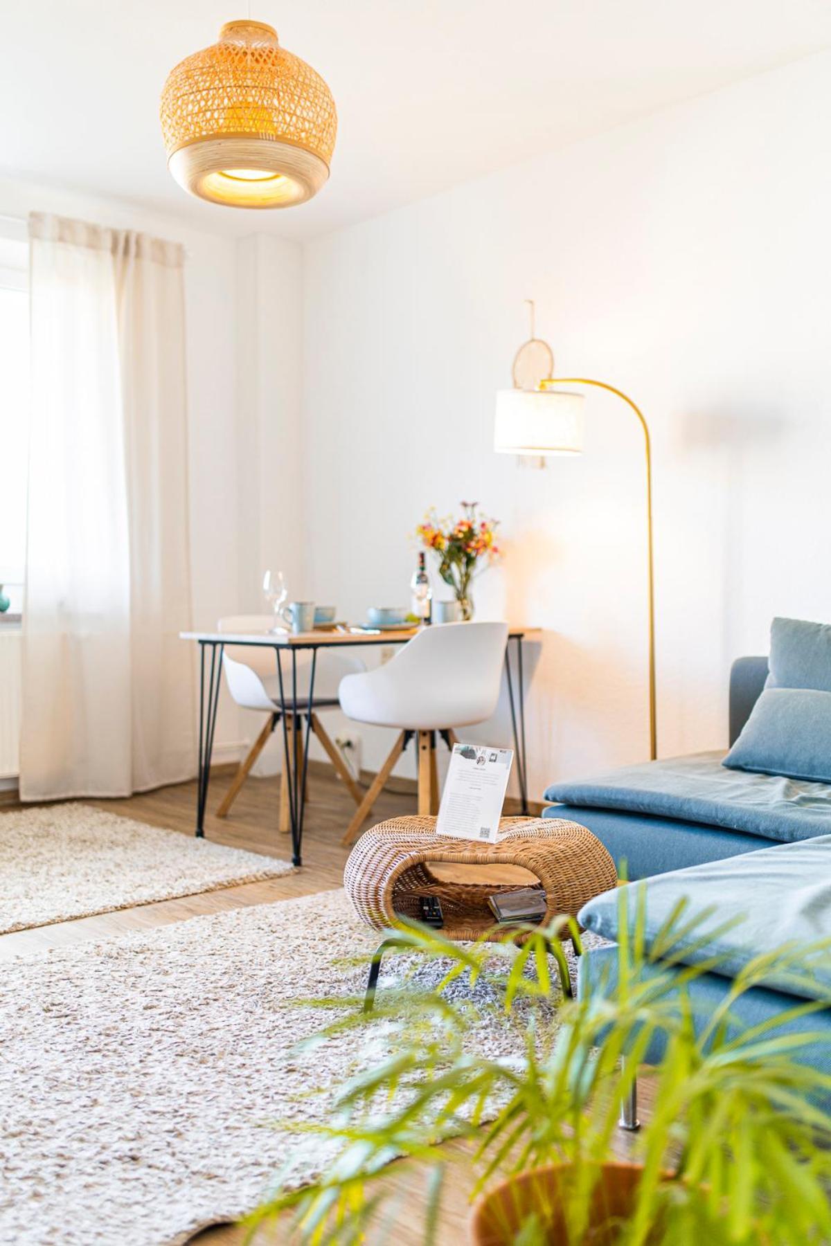 Modernes 2-Zimmer-Apartment Mit Balkon Und Netflix Jena Exteriör bild