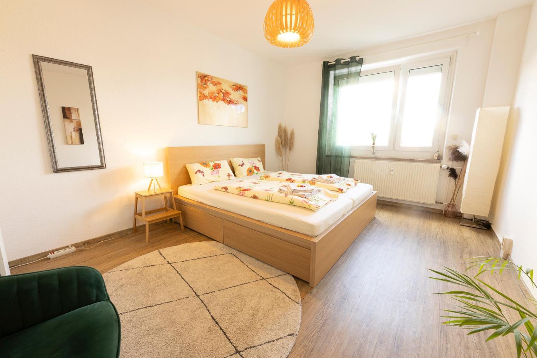 Modernes 2-Zimmer-Apartment Mit Balkon Und Netflix Jena Exteriör bild
