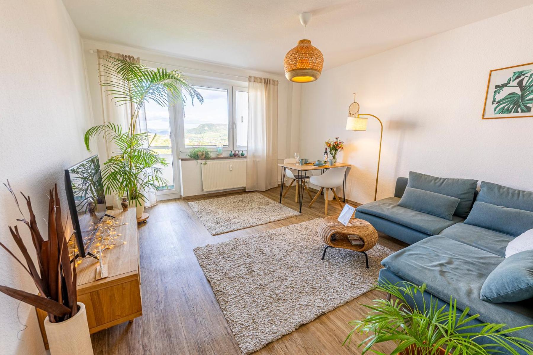 Modernes 2-Zimmer-Apartment Mit Balkon Und Netflix Jena Exteriör bild